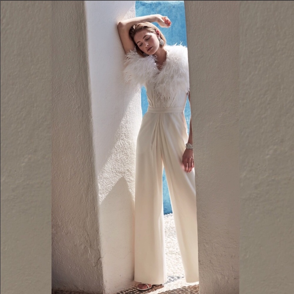 BHLDN Jill Jill Stuart Mara Jumpsuit Size 8